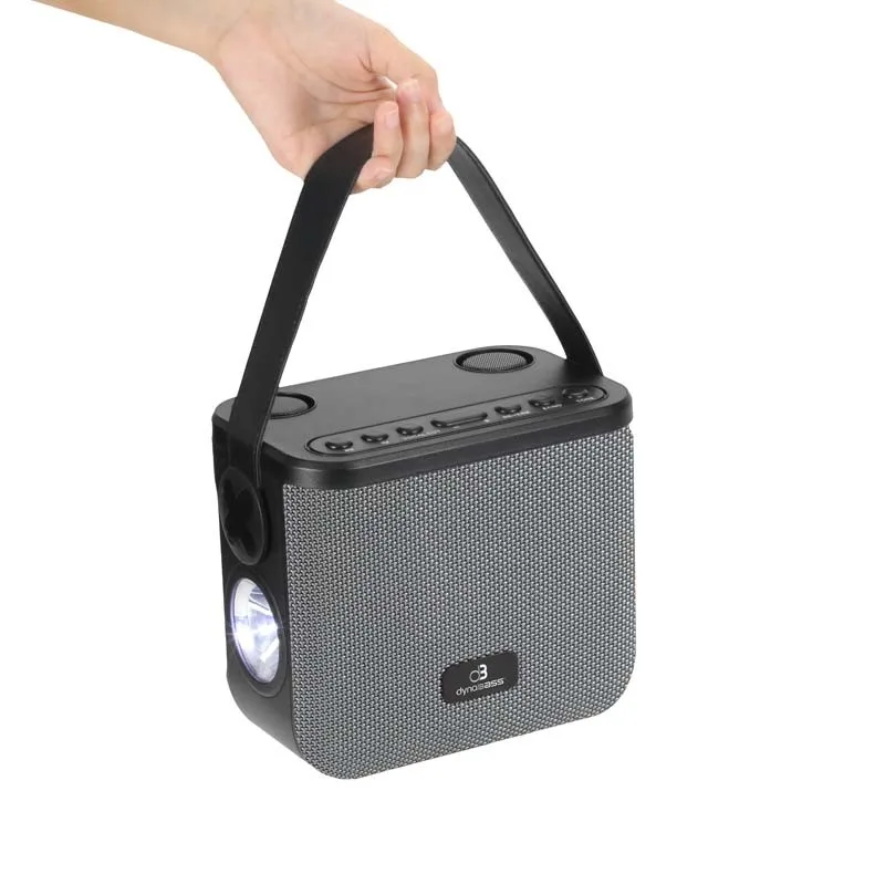 ENCEINTE KARAOKÉ DBE50 GREY DYNABASS - miniature 6 - Zenkaa