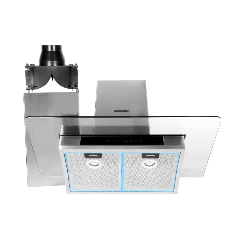 De Dietrich - DHD787X - Silver - Hotte murale décor 880 m³/h - 4 vitesses + Boost - miniature 2 - Zenkaa