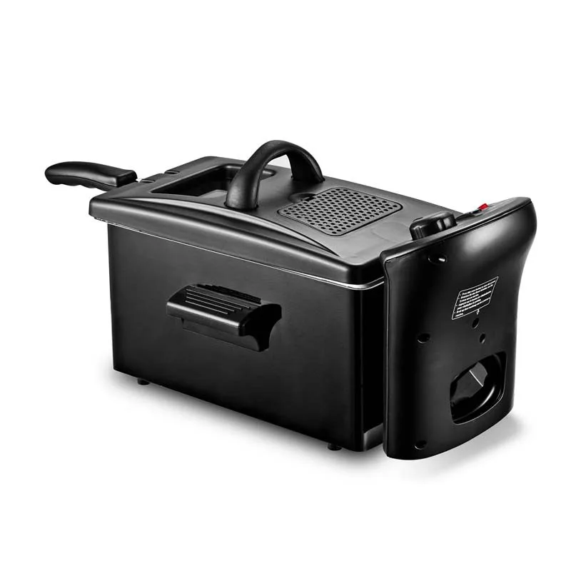 Friteuse semi-pro inox grand volume 3L noir KFRY Kitchencook - Reconditionné - miniature 5 - Zenkaa