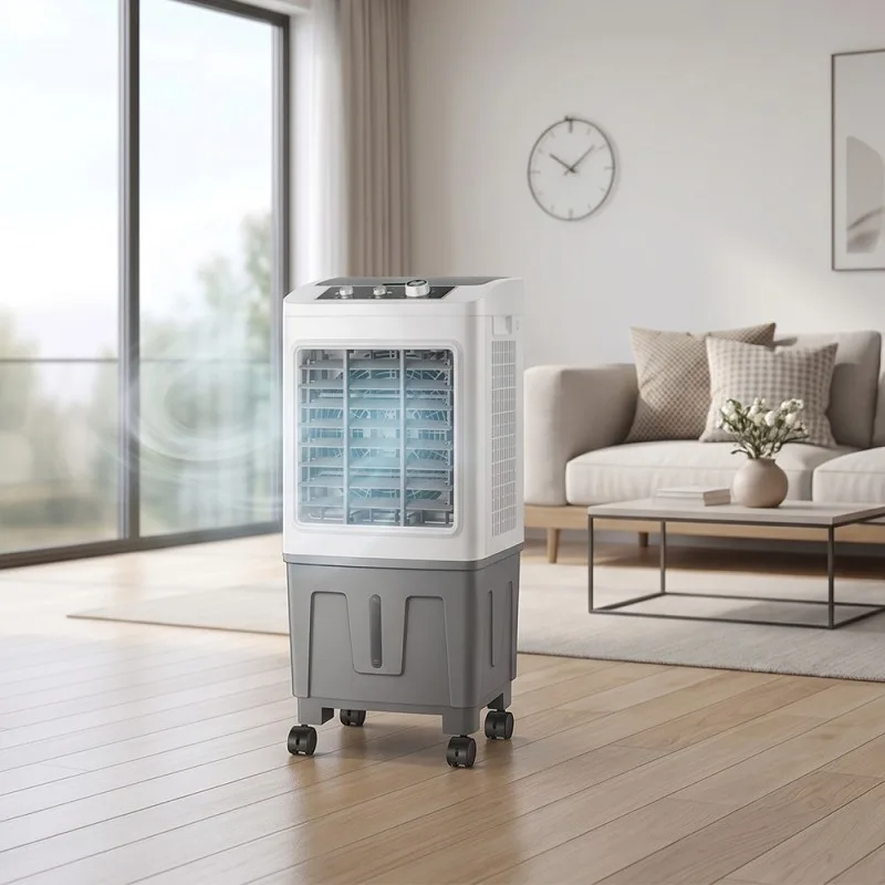 Rafraîchisseur d’air - 20 L - 3 vitesses - Oscillation - Jusqu’à 30 m² - miniature 2 - Zenkaa