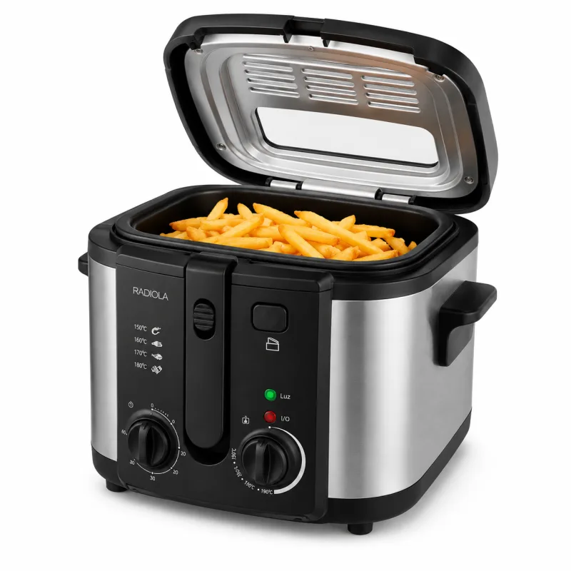 Radiola - RADF93BXF - Friteuse familiale - 3 L - 1800 W - Thermostat réglable - Zenkaa