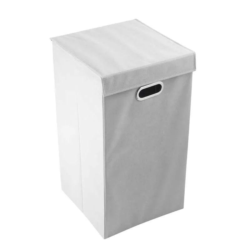 Panier à linge pliable avec couvercle et poignées COB125 Harper - Zenkaa