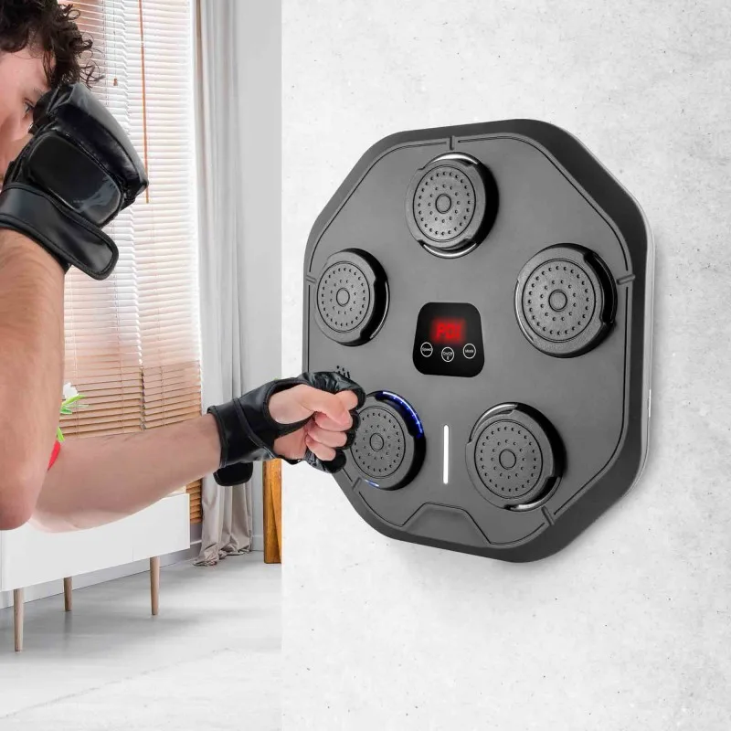 Fit For Life AIRBOXING V - Machine de boxe électronique murale bluetooth - 2 paires de gants incluses - miniature 2 - Zenkaa