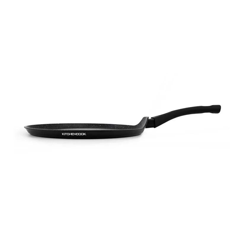 Crêpière aluminium forgé anti adhésif 28cm TFI BOHEME Kitchencook - miniature 4 - Zenkaa