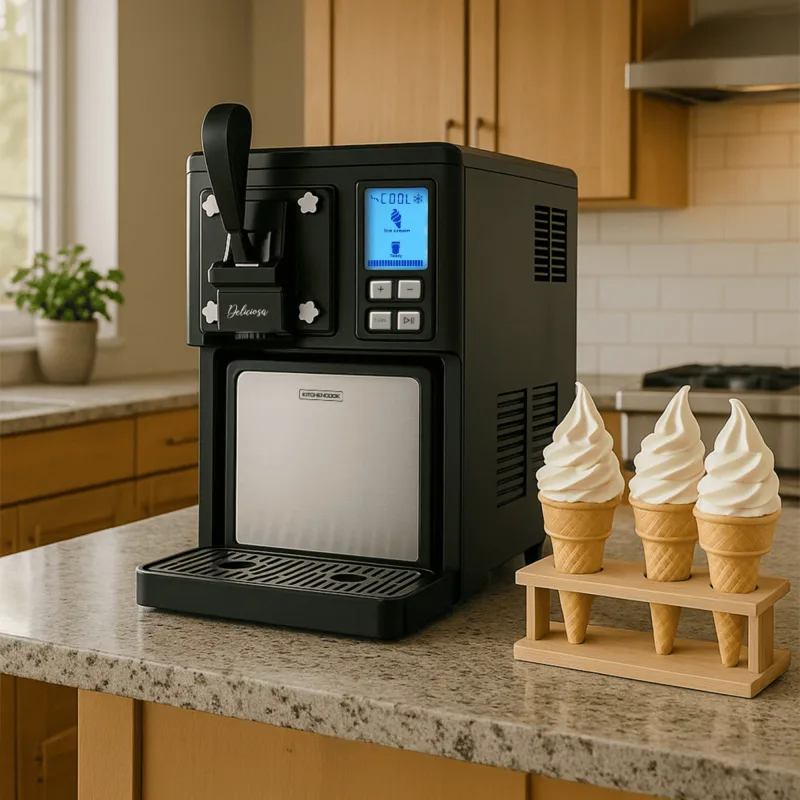 Deliciosa - DELICIOSA - Machine à glace 3 en 1 - 1,5 L - Écran LCD - 250 W - miniature 2 - Zenkaa