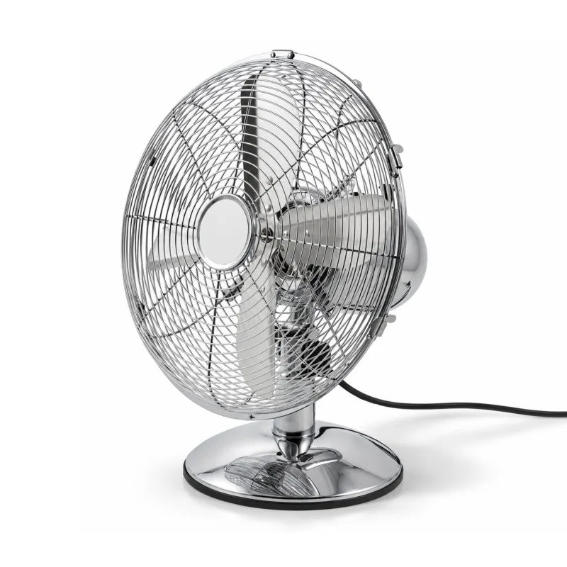 Ventilateur de Table en Métal 30 cm – INOX - miniature 5 - Zenkaa