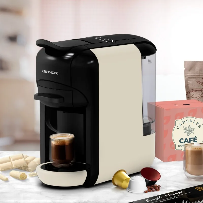 MACHINE À CAFÉ MULTI DOSETTES & CAFÉ MOULU – MULTI CREAM KITCHENCOOK - miniature 2 - Zenkaa