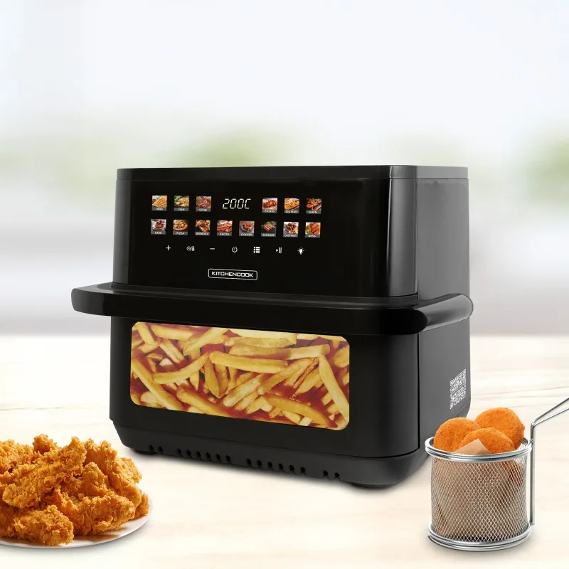 KitchenCook - AIRMED 11W - Friteuse à air 11L - 14 programmes - miniature 2 - Zenkaa