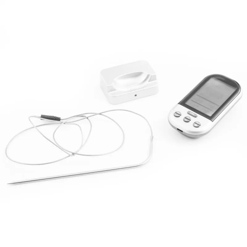 KitchenCook - TEMP50 - Argent - Thermosonde de cuisson sans fil - Alarme programmable - miniature 2 - Zenkaa