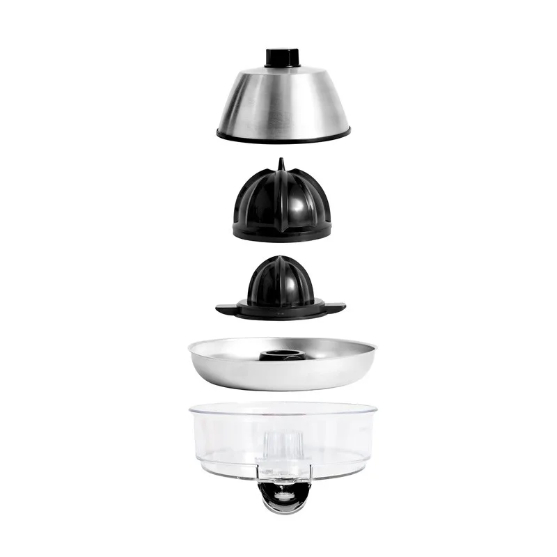 Presse agrumes double cônes et filtre en acier PRESSJUICE noir Kitchencook - miniature 2 - Zenkaa