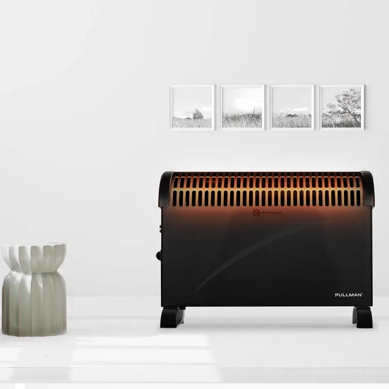 Pullman - H200_BLACK - Noir - 2000W - Thermostat réglable - Protection Surchauffe - miniature 5 - Zenkaa