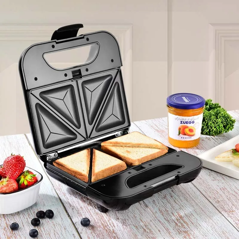 Sandwich maker 3en1 avec plaques anti adhésives MISTER K de Kitchencook - Reconditionné - miniature 3 - Zenkaa
