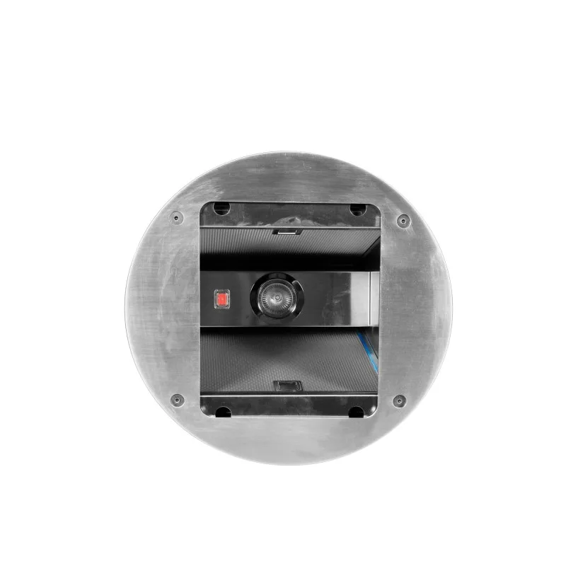 De Dietrich - DHD778XM - Silver - Hotte murale décor cylindrique - 4 vitesses - Télécommande - miniature 2 - Zenkaa