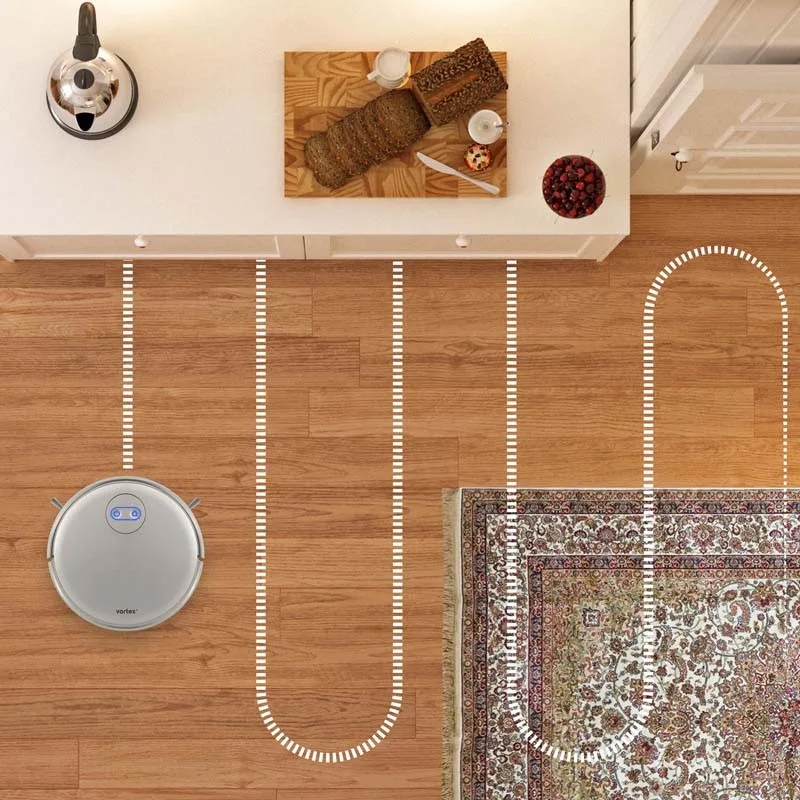 ASPIRATEUR ROBOT LAVEUR 2 EN 1 CONNECTÉ & INTELLIGENT ICLEAN 260 VORTEX - miniature 5 - Zenkaa
