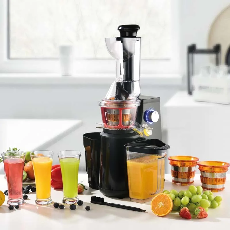 Kitchencook - Extracteur de jus ULTIMATE_BLACK - 400 W 60-80 tr/min - 3 tamis - miniature 3 - Zenkaa