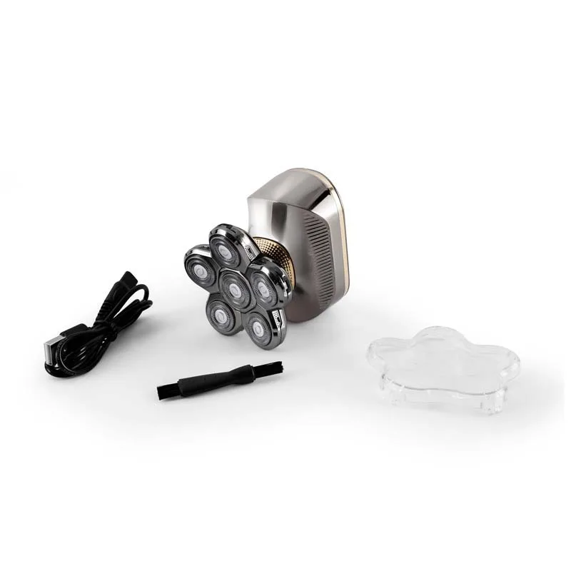 RASOIR À SIX TÊTES ROTATIVES INOX H6 BECKER - Zenkaa