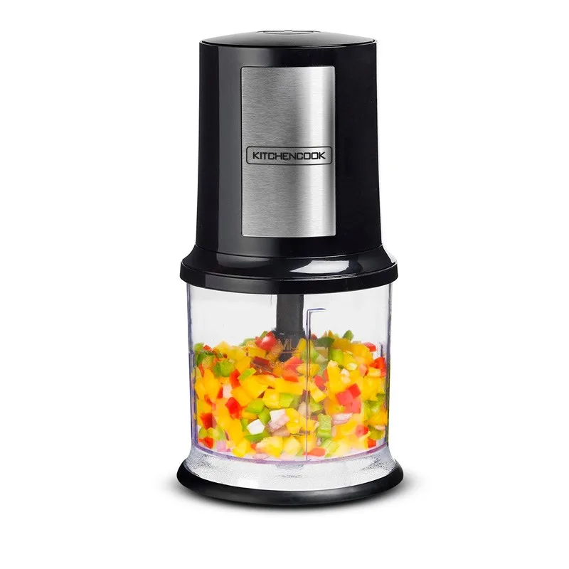 KitchenCook - MIXPOD500_BLACK - Noir - Mini hachoir électrique - 400 W - 4 lames inox - miniature 3 - Zenkaa