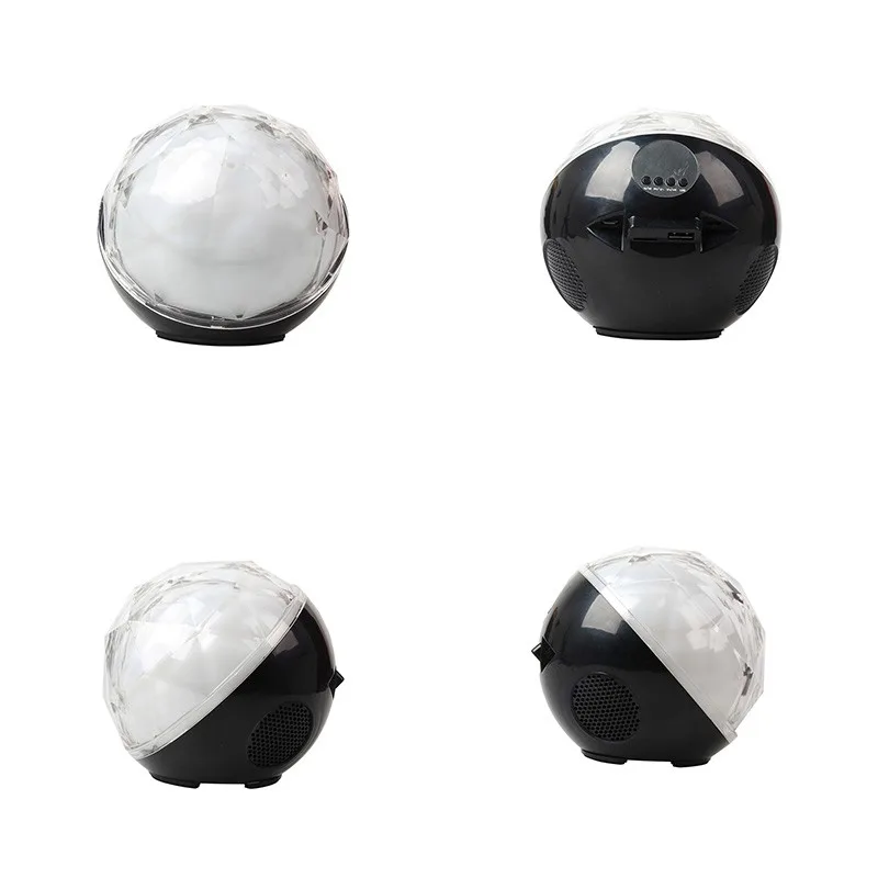 Enceinte disco bluetooth lumineuse DYSCO noir Dynabass - miniature 2 - Zenkaa