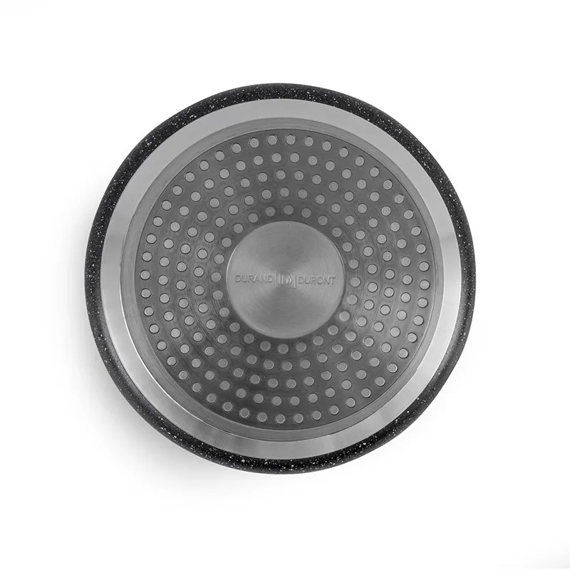 Casserole aluminium anti adhésif 18cm TFI GENESIS gris Durand Dupont - miniature 2 - Zenkaa