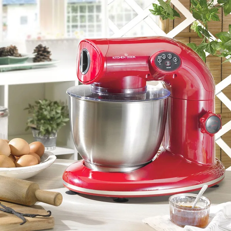 Kitchencook - Robot pâtissier AK80_RED_V2 - 1000 W 5 L - Kit pâtisserie - miniature 2 - Zenkaa