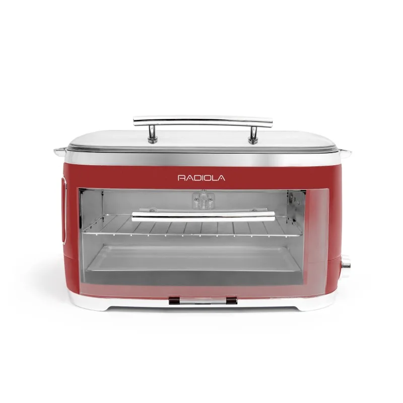Radiola - DOGDOG RED - Machine à hot-dogs - 5 rouleaux chauffants - Chauffe-pain - 260 W - miniature 2 - Zenkaa