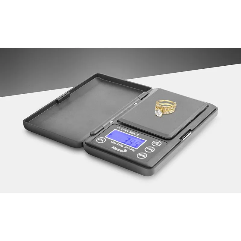 Harper - Balance de poche POCKET_SCALE_BLK - 250 g précision 0,05 g - Pile CR2032 - miniature 3 - Zenkaa