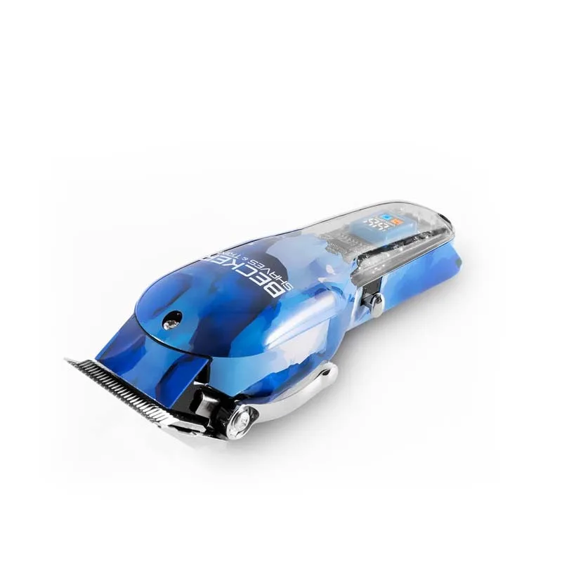 Tondeuse sans fil avec lame en inox Blue Motion Becker - miniature 6 - Zenkaa