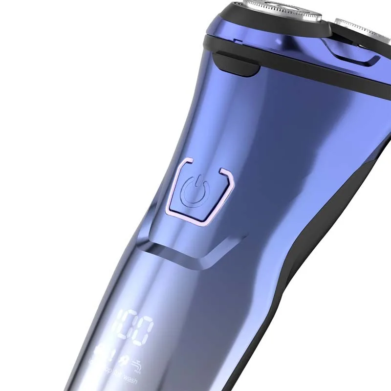 Rasoir à 3 têtes sans fil avec lames inox Shave Y Becker - miniature 6 - Zenkaa