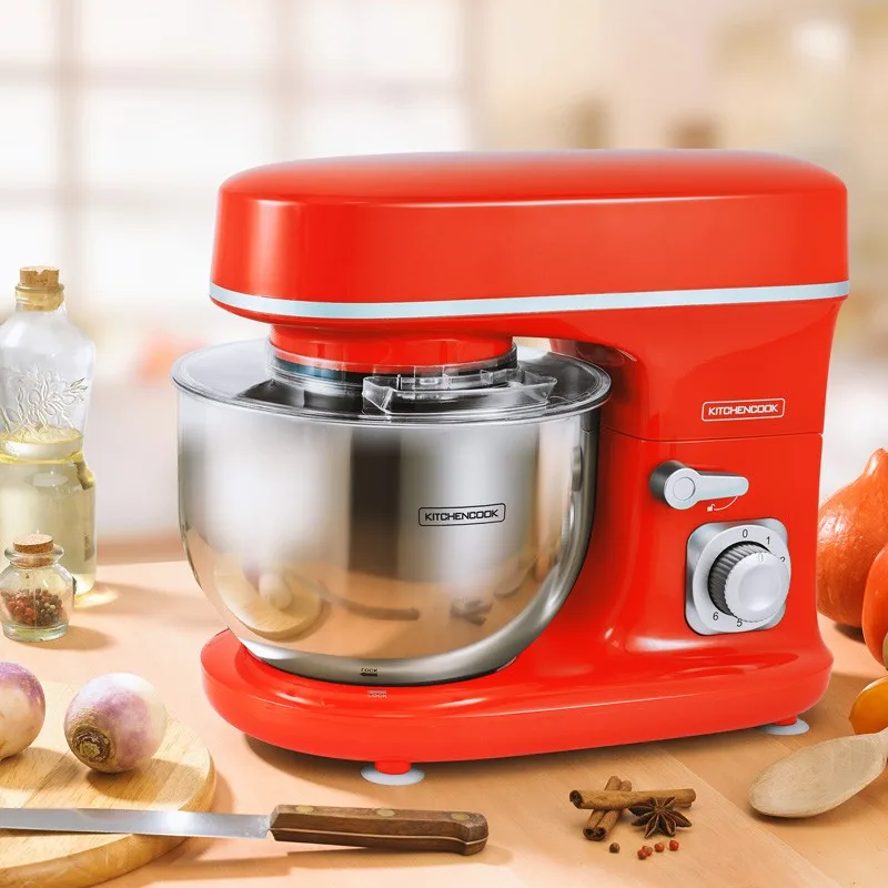 Kitchencook - Robot pâtissier REVOLVE_RED - 1300 W 5 L - 3 accessoires - miniature 3 - Zenkaa