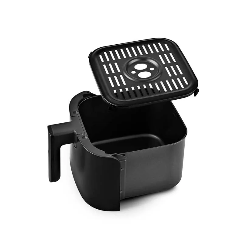 Kitchencook - Friteuse Sans Huile 4L - 8 programmes - Minuterie Numérique - Thermostat Réglable - 1400w - Noir - miniature 7 - Zenkaa