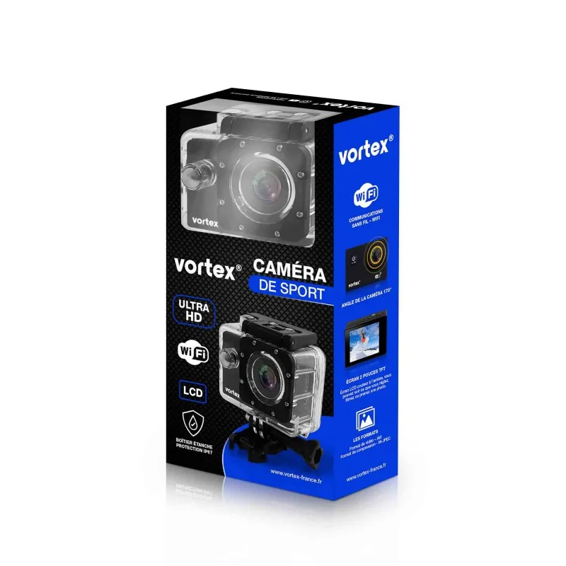 CAMÉRA DE SPORT 1080P X CAM2 VORTEX - miniature 6 - Zenkaa