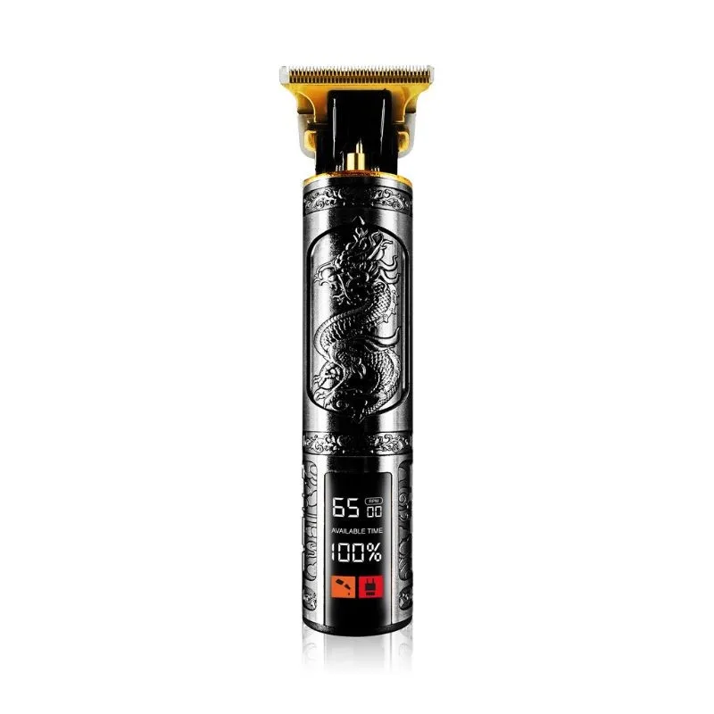 Becker - Dragon Black - Tondeuse sans fil pour cheveux et barbe pour homme avec écran LED noire - miniature 2 - Zenkaa