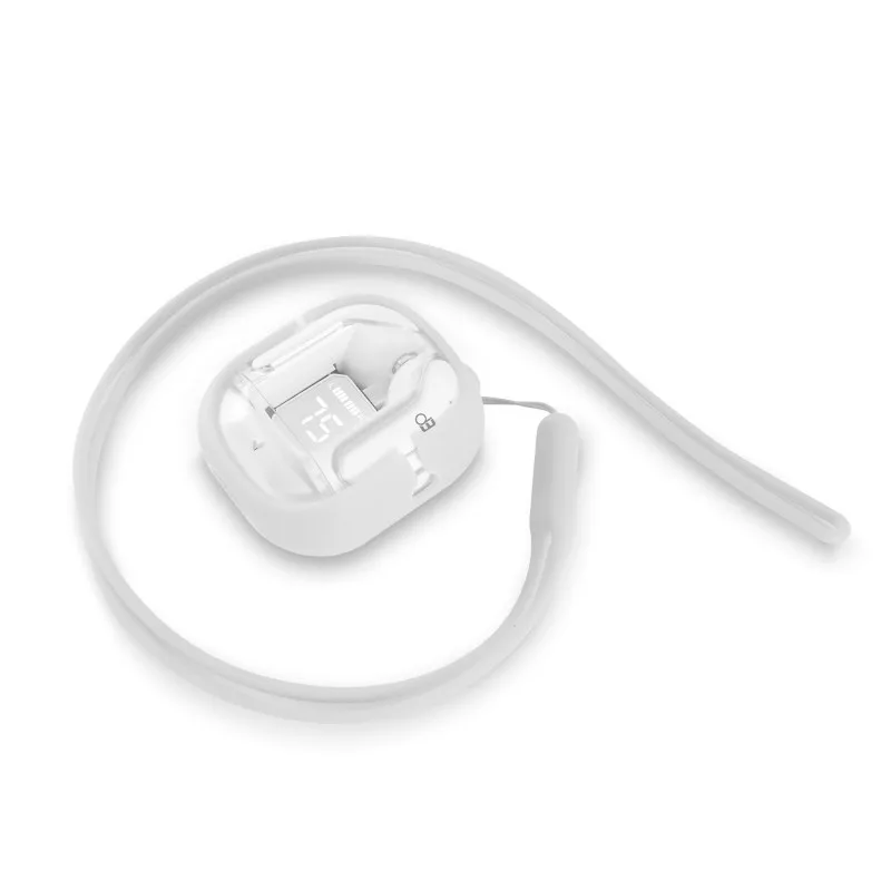 DynaBass - RX52_WHITE - Blanc - Écouteurs TWS Bluetooth 5.1 - Écran LED - IPX2 - miniature 6 - Zenkaa