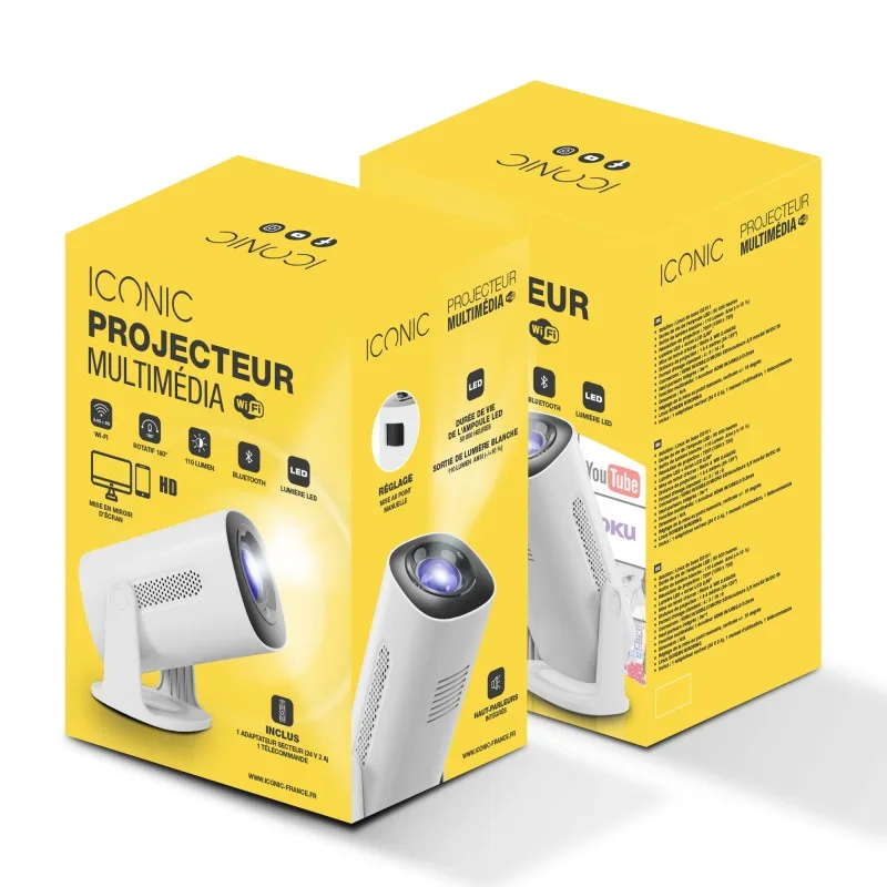 PROJECTEUR MULTIMEDIA ROTATIF SPECTRE I ICONIC - miniature 5 - Zenkaa