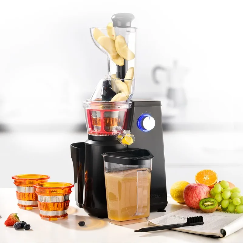Kitchencook - Extracteur de jus ULTIMATE_BLACK - 400 W 60-80 tr/min - 3 tamis - miniature 2 - Zenkaa