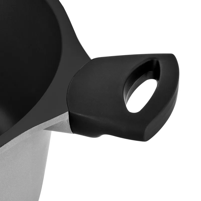Faitout fonte d’aluminium 24 cm avec couvercle CHAMBORD TITANE FT24TFI Durant dupont - miniature 4 - Zenkaa