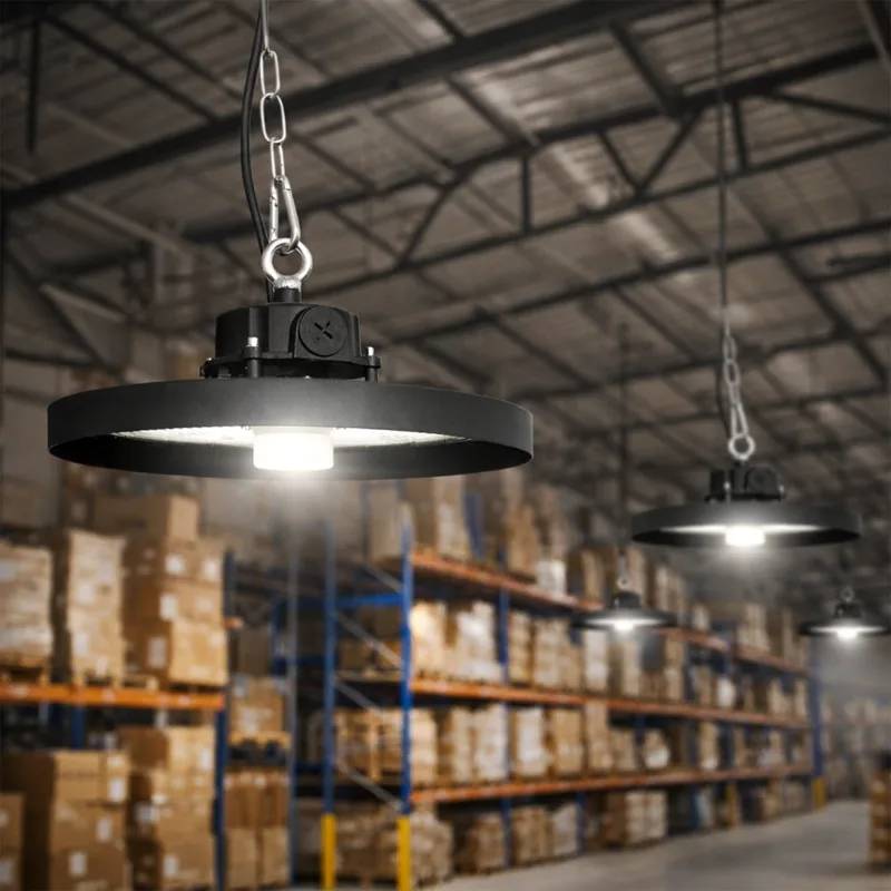 Pullman - UFO 250 - Noir - Pack 6 Highbay LED industriel - Capteur mouvement - Intensité réglable - miniature 9 - Zenkaa