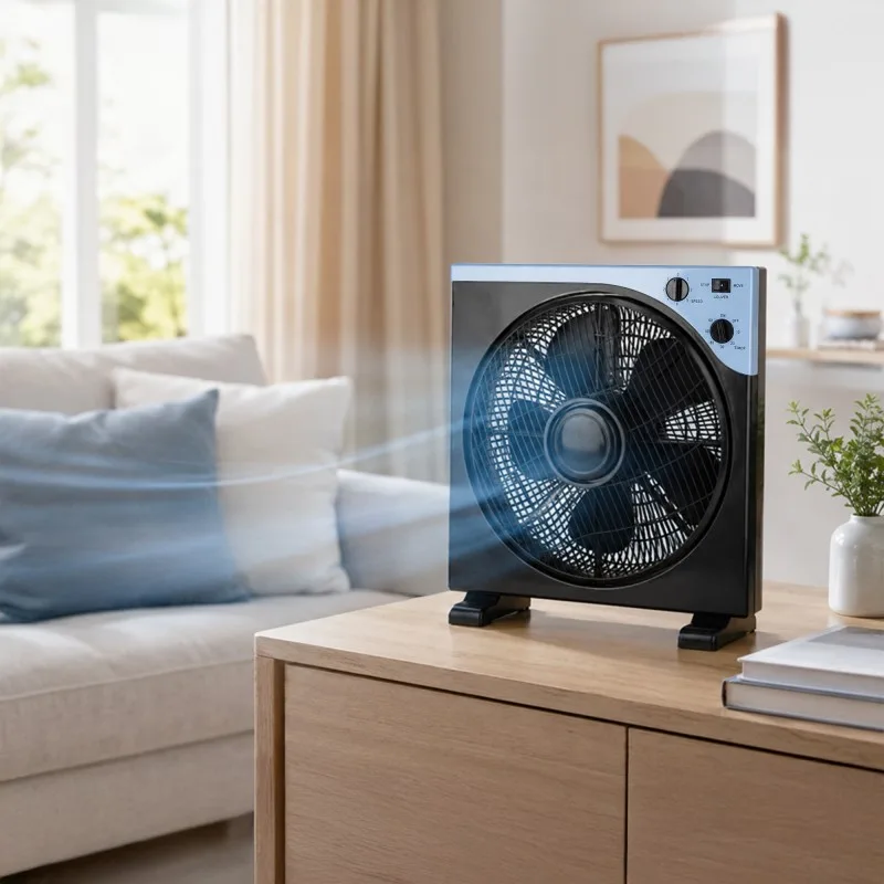 Ventilateur Sol et Table 30 cm – Oscillation 360 - miniature 2 - Zenkaa