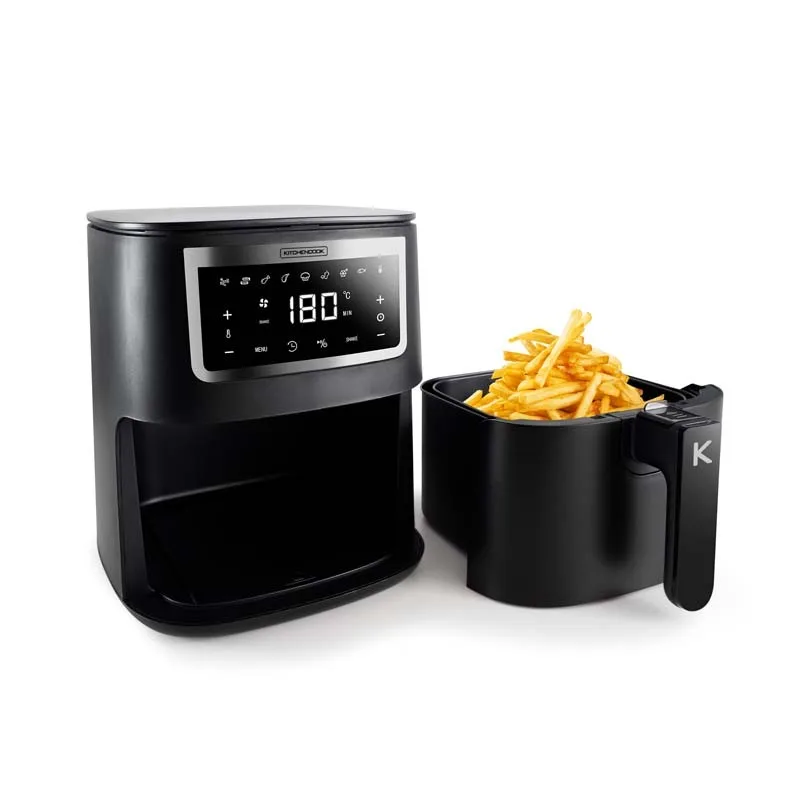 KitchenCook - AIRMED3 - Noir - Friteuse sans huile - 3 L - 8 programmes - miniature 4 - Zenkaa