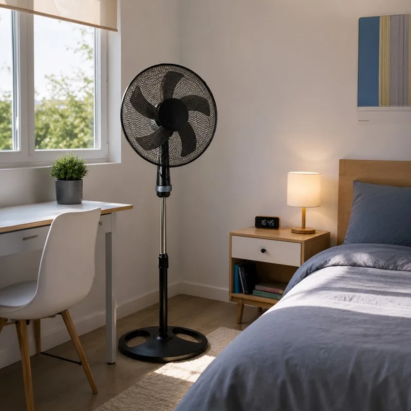 Ventilateur 3-en-1 Polyvalent : Sol, Mur et Table - miniature 2 - Zenkaa