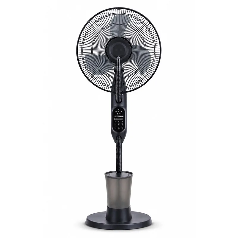 Ventilateur brumisateur sur pied - 40 cm - 75 W - miniature 2 - Zenkaa