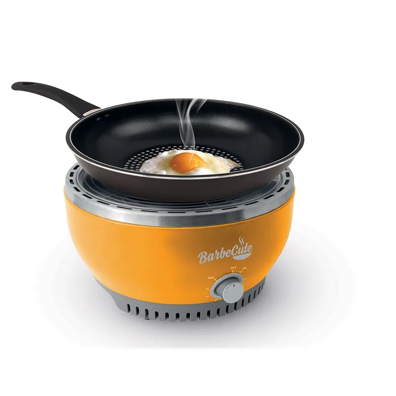 Barbecue Nomade A Charbon Cuisson Saine NOMADE_YELLOW De Barbecute - miniature 3 - Zenkaa