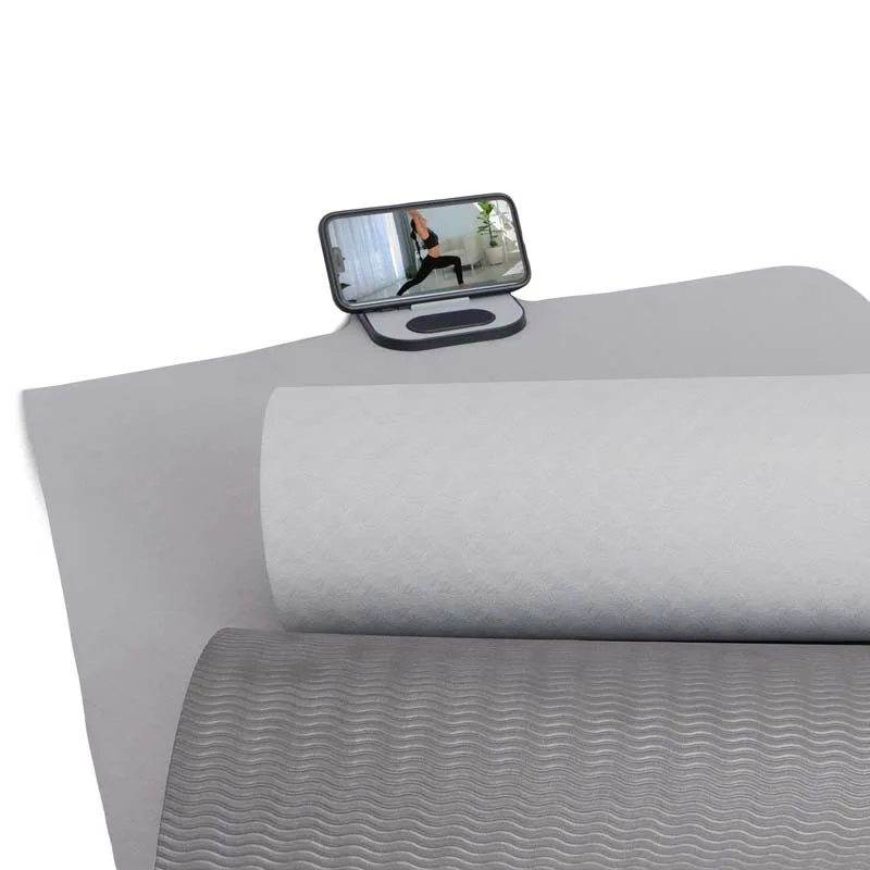 Yoghi YOGAMAT_2 - Tapis de Yoga Antidérapant avec Support Smartphone et Minuteur - Sac de Transport Inclus - miniature 2 - Zenkaa