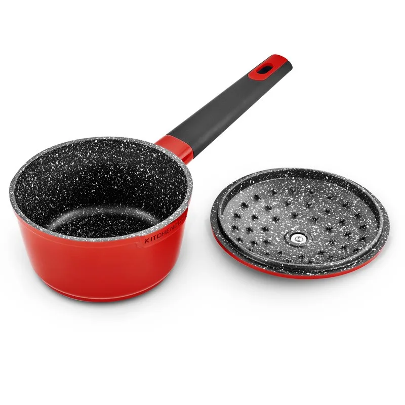 Casserole fonte d'aluminium anti adhésif 16 cm TFI ELYSEE Kitchencook - miniature 5 - Zenkaa