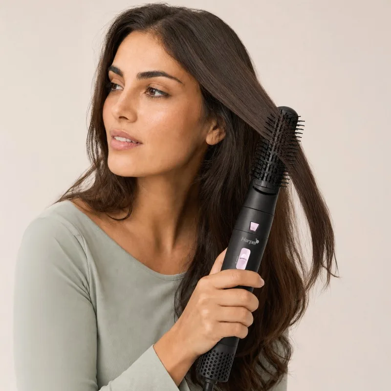 Harper - AIRPRO4T BLACK - Noir - Brosse Soufflante 5 en 1 - 1000 W - 3 Températures - miniature 8 - Zenkaa