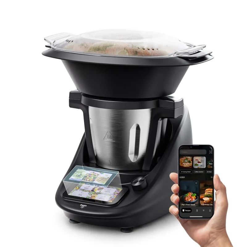Kitchencook - CUISIO PI - Robot cuiseur multifonction connecté Wi-Fi - Écran tactile - 1700 W - miniature 2 - Zenkaa