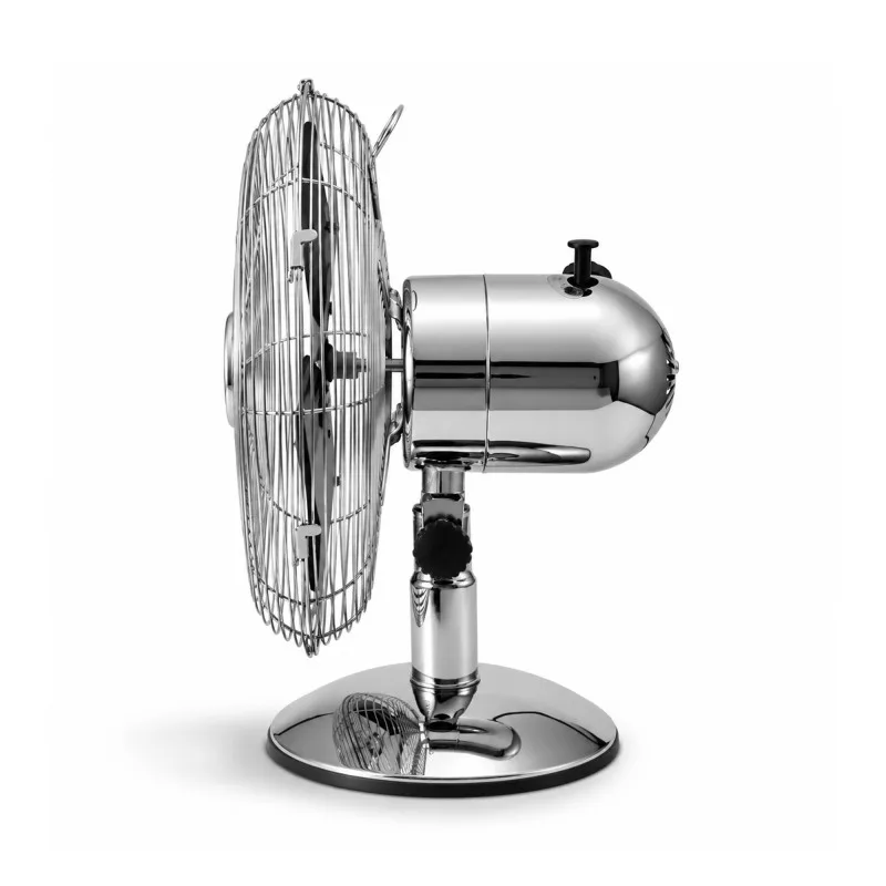 Ventilateur de Table en Métal 30 cm – INOX - miniature 4 - Zenkaa