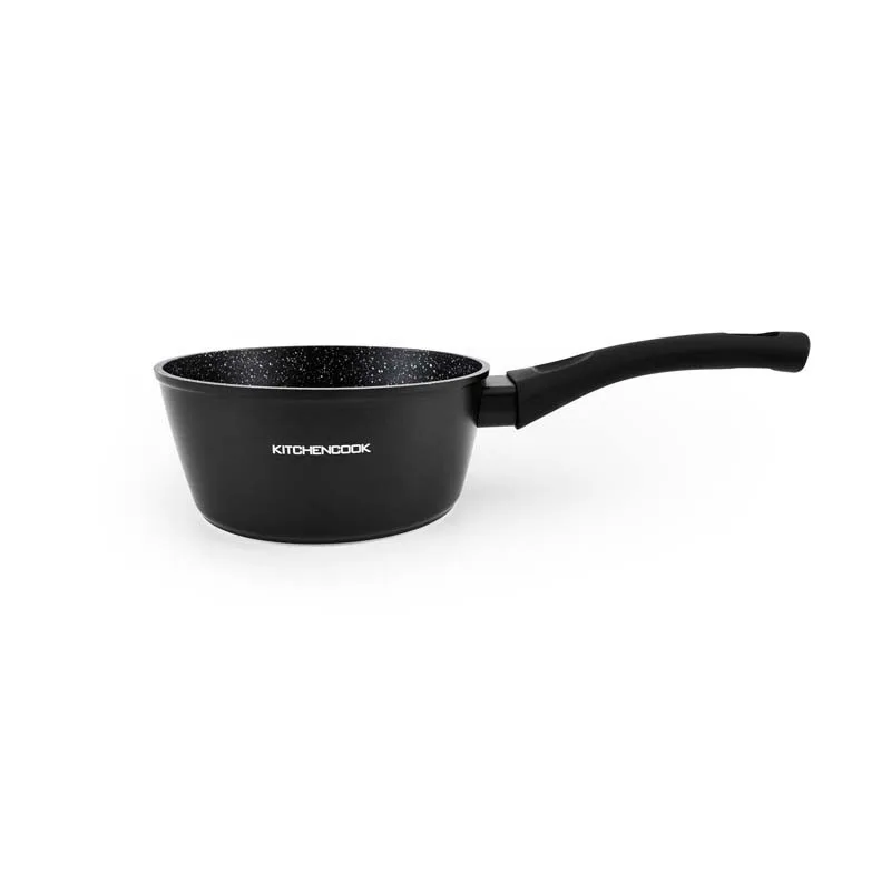 Casserole aluminium forgé anti adhésif 16cm TFI BOHEME Kitchencook - miniature 3 - Zenkaa