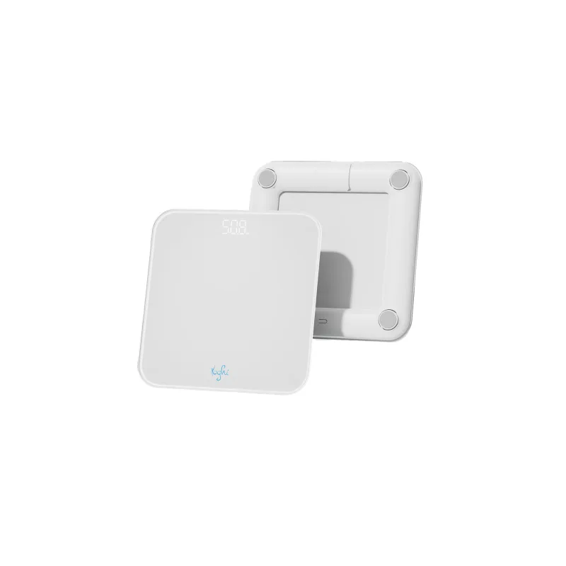 YOGHI - I_FIT_2_WHITE - Blanc - Pèse-personne connecté - 180 kg - App dédiée - miniature 4 - Zenkaa