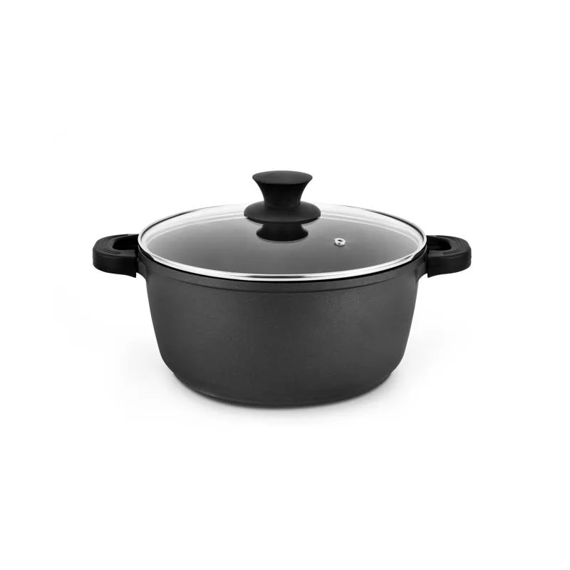 Faitout en fonte d'aluminium anti adhésif 24 cm LEON Kitchencook - miniature 3 - Zenkaa